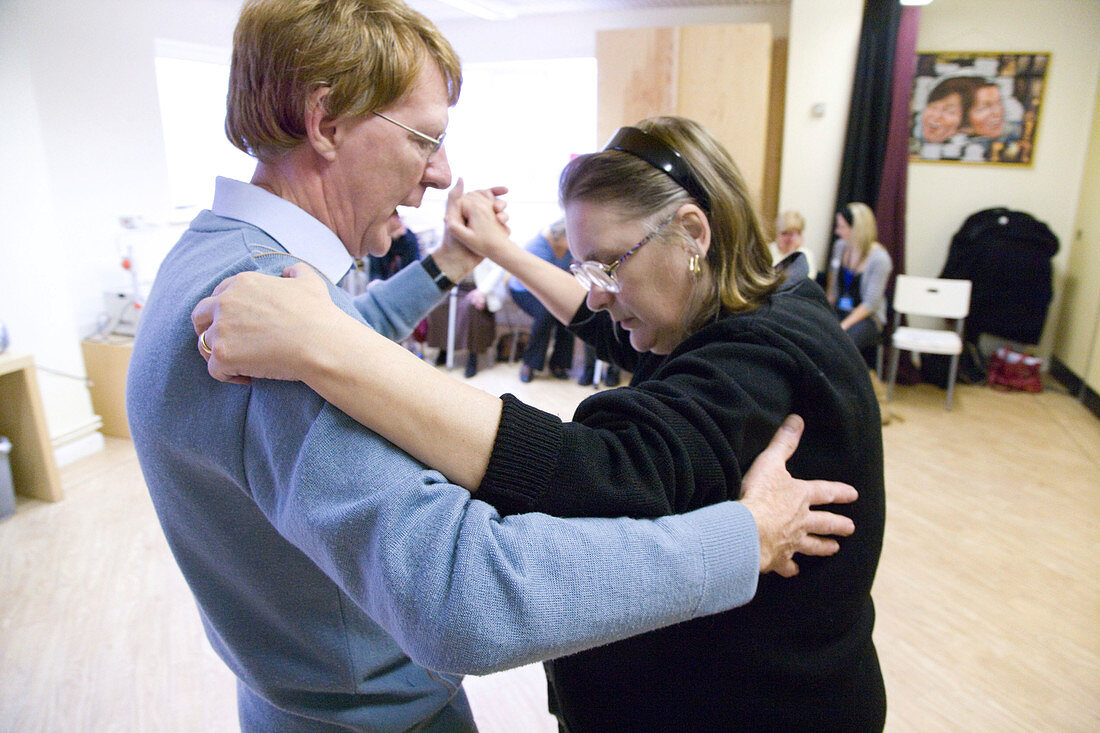 Dance class for the visually impaired