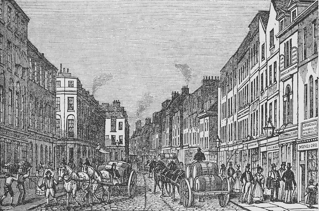 Tooley Street, London, c1840