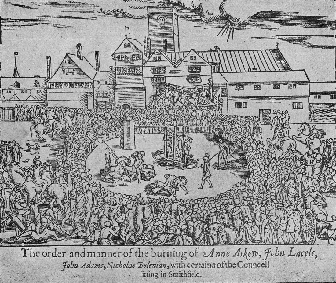 Burning of heretics, 1546