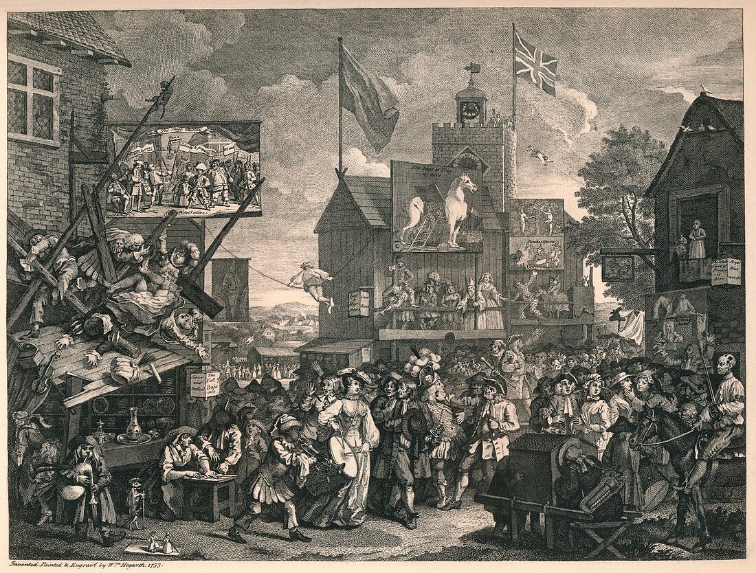 Southwark Fair, 1733