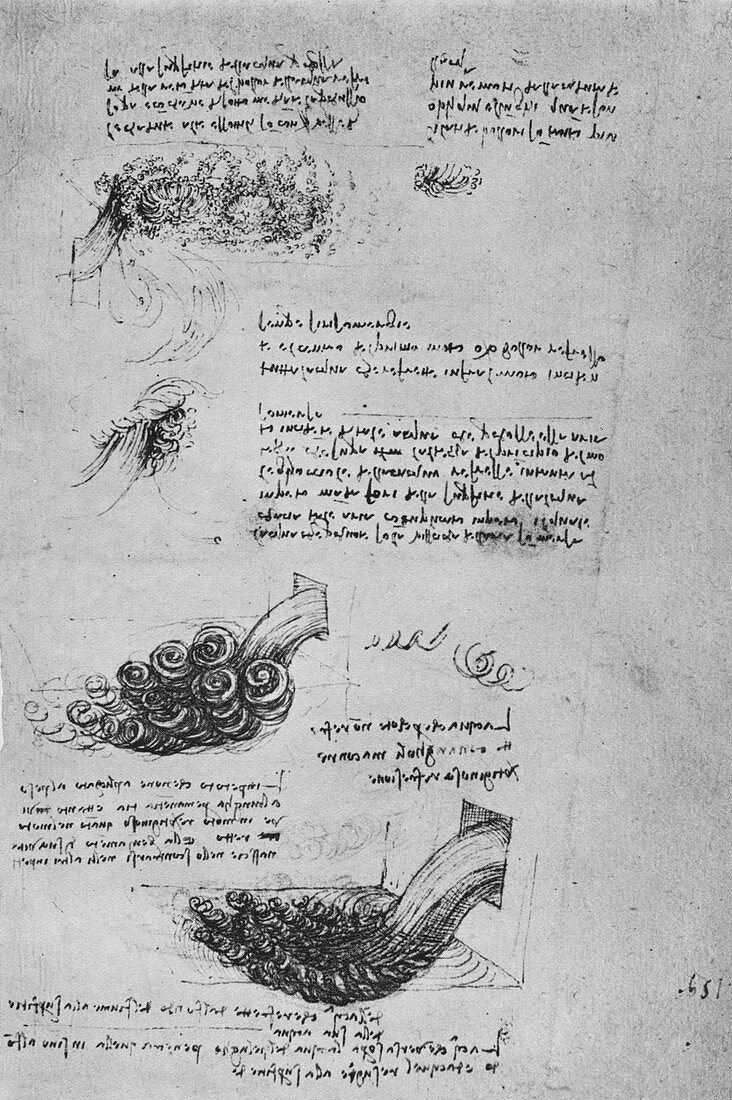 Studies of Water Formations, c1480 (1945)