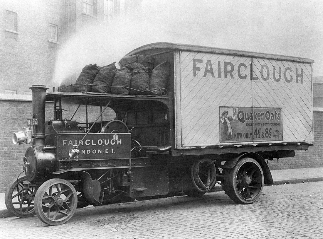 Foden steam truck 1921