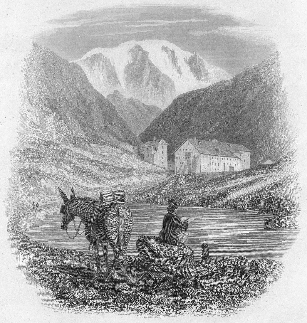 The Pass of the Great Saint Bernard, 1828