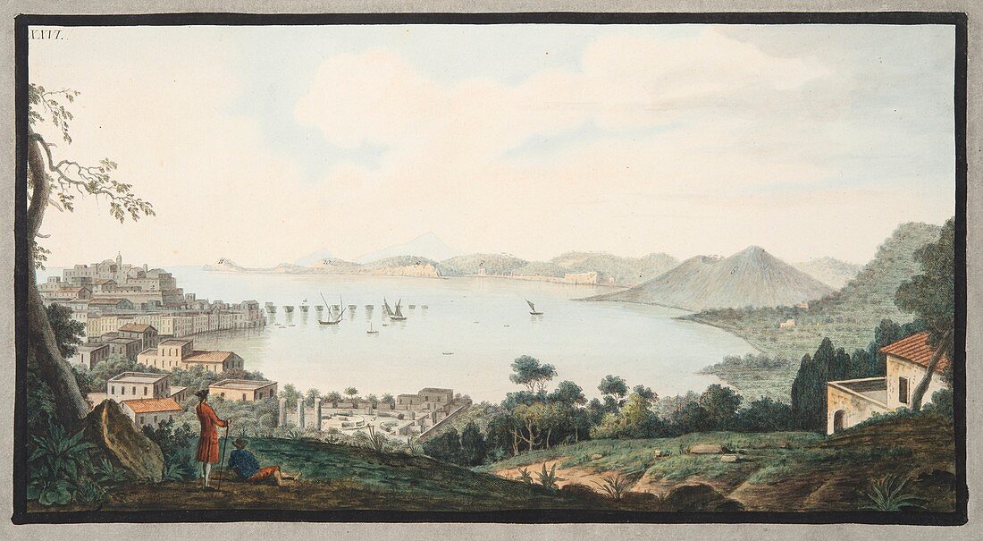 View taken from Accademia near Puzzoli, 1776
