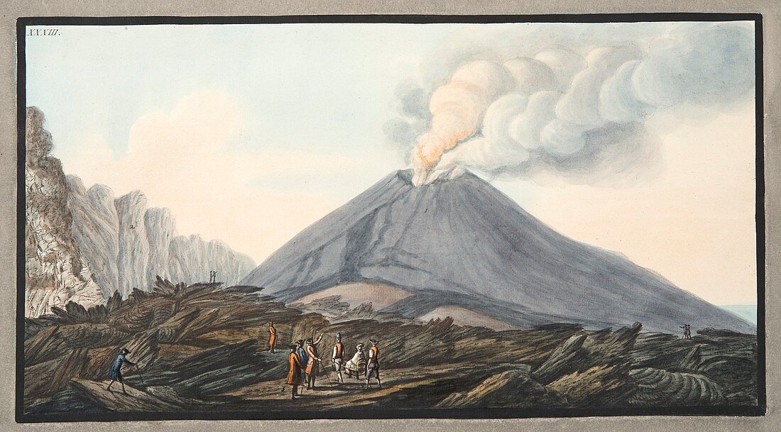 View into the Valley, Atrio di Cavalio, 1776