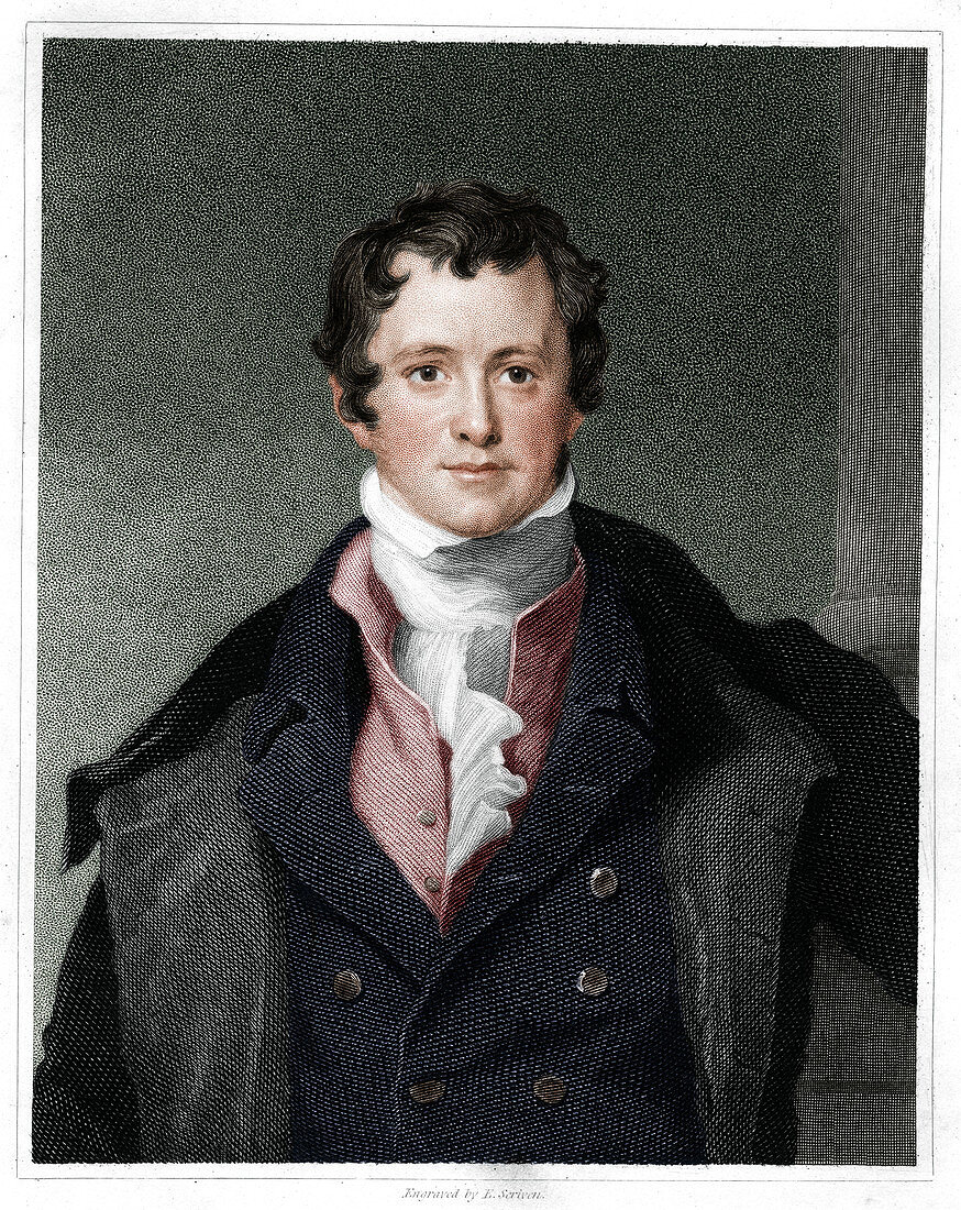 Humphry Davy, English chemist, (1833)