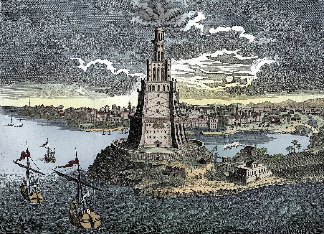 The Pharos of Alexandria, 18th century