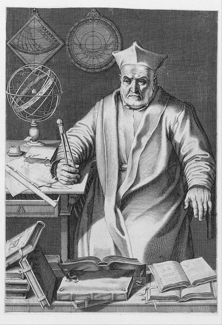 Cardinal Christopher Clavius , 1606