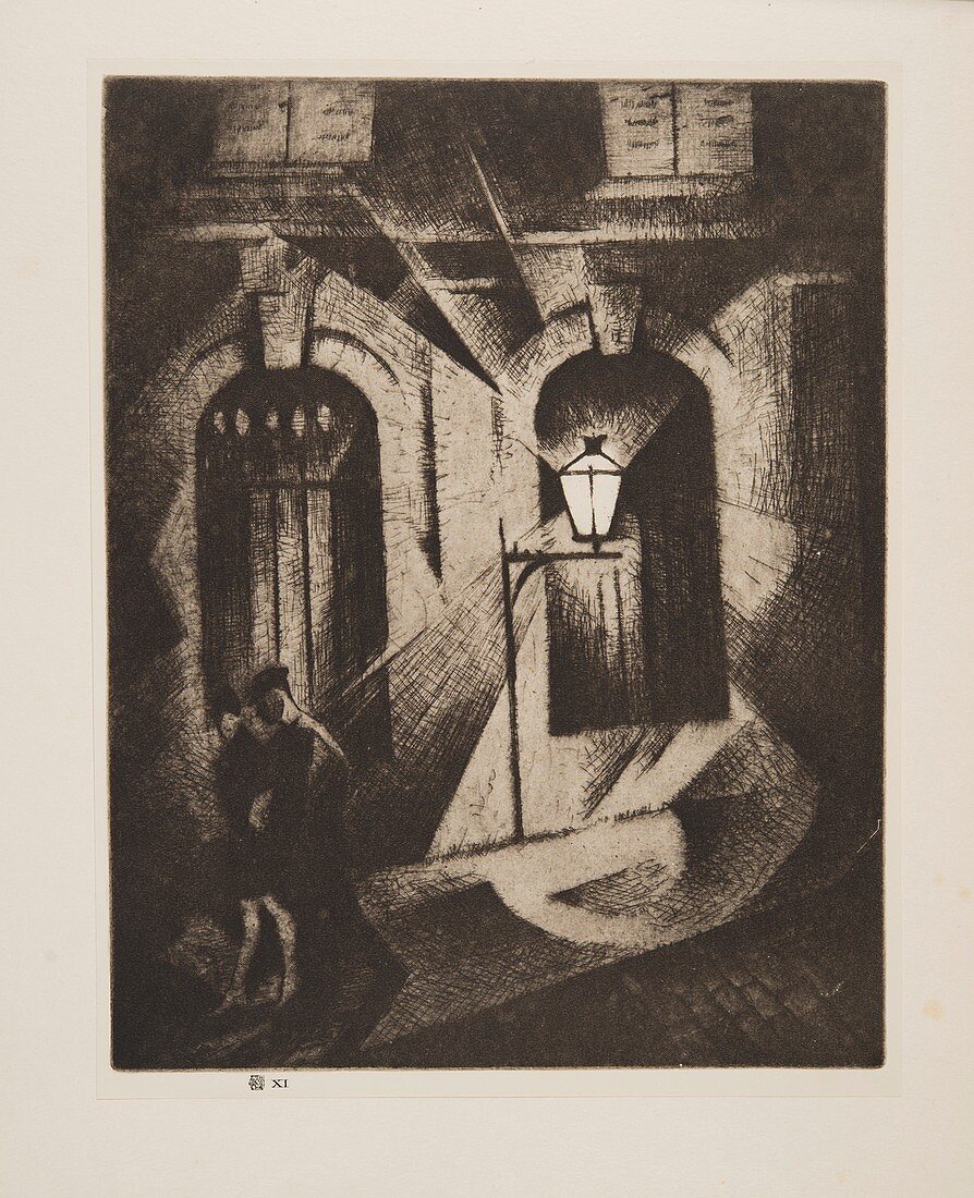 Sinister Paris Night, 1929