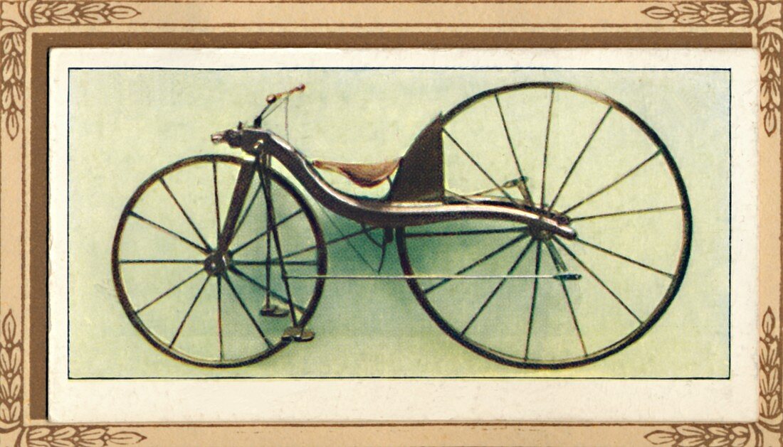 'Macmillan's Lever-Driven Bicycle', 1839, (1939)