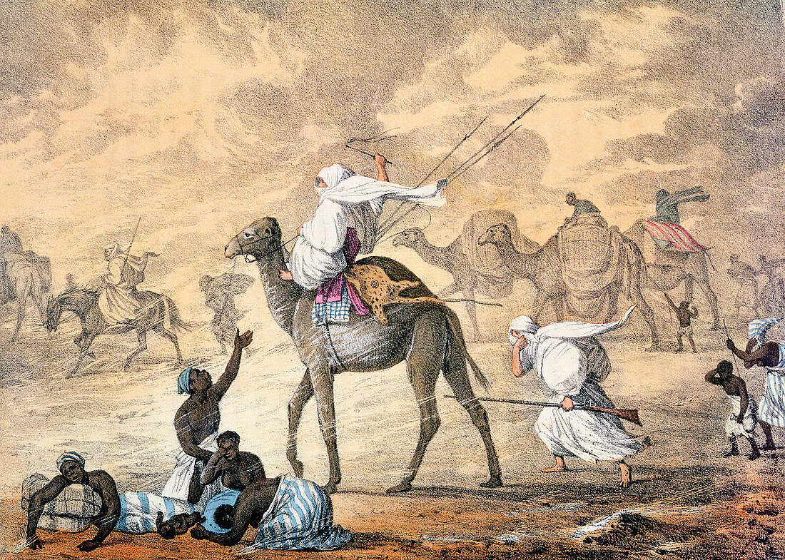 A Sand Wind on the Desert, 1821