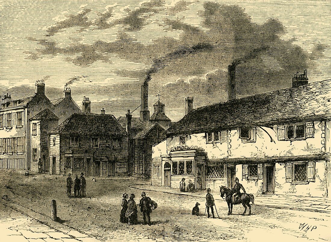 Entrance to Chiswick, c1878