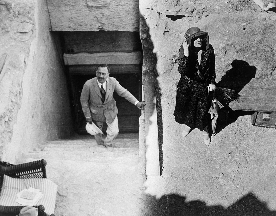 Tomb of Tutankhamun, Valley of the Kings, Egypt, 1923