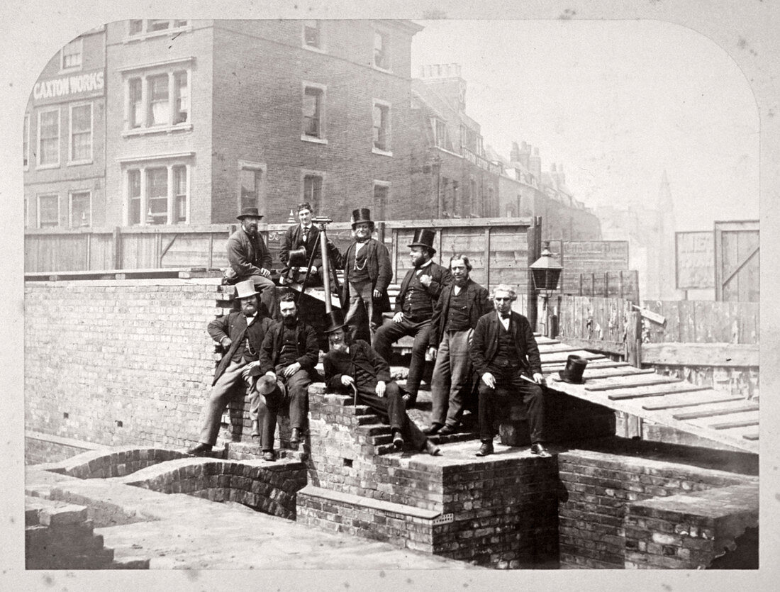 Holborn Valley Improvements Committee, London, 1869