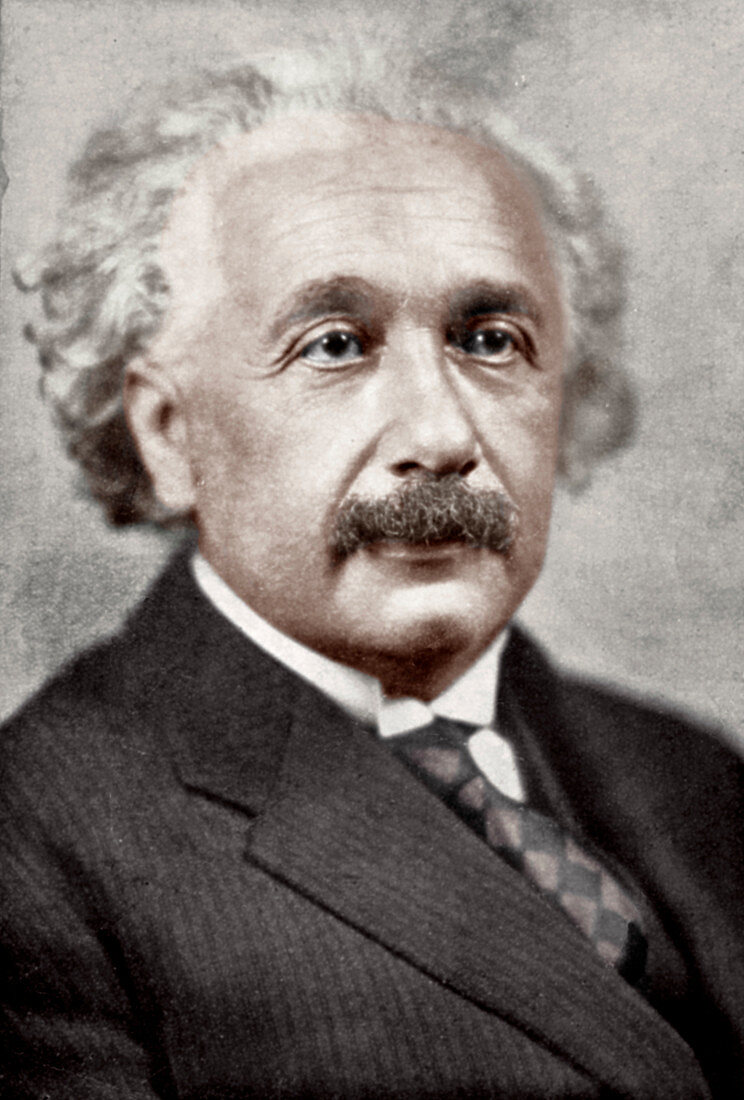 Albert Einstein, German-Swiss theoretical physicist