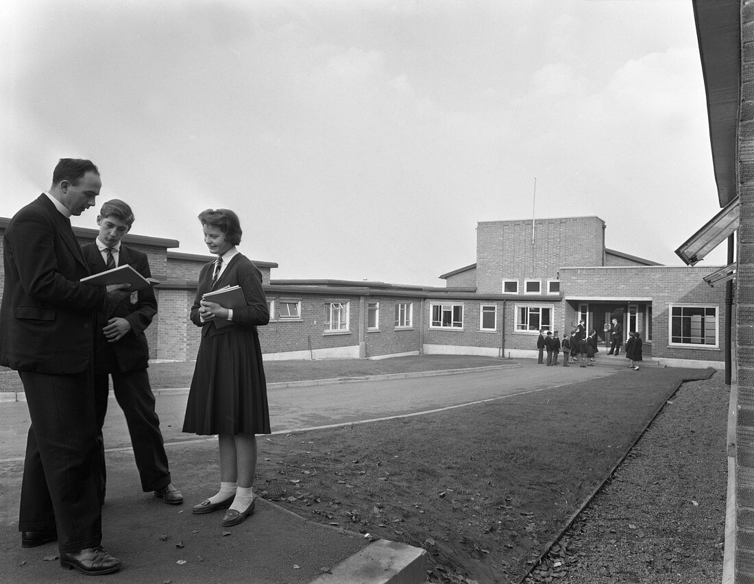 Pope Pius X school, Wath-upon-Dearne, Rotherham, 1959