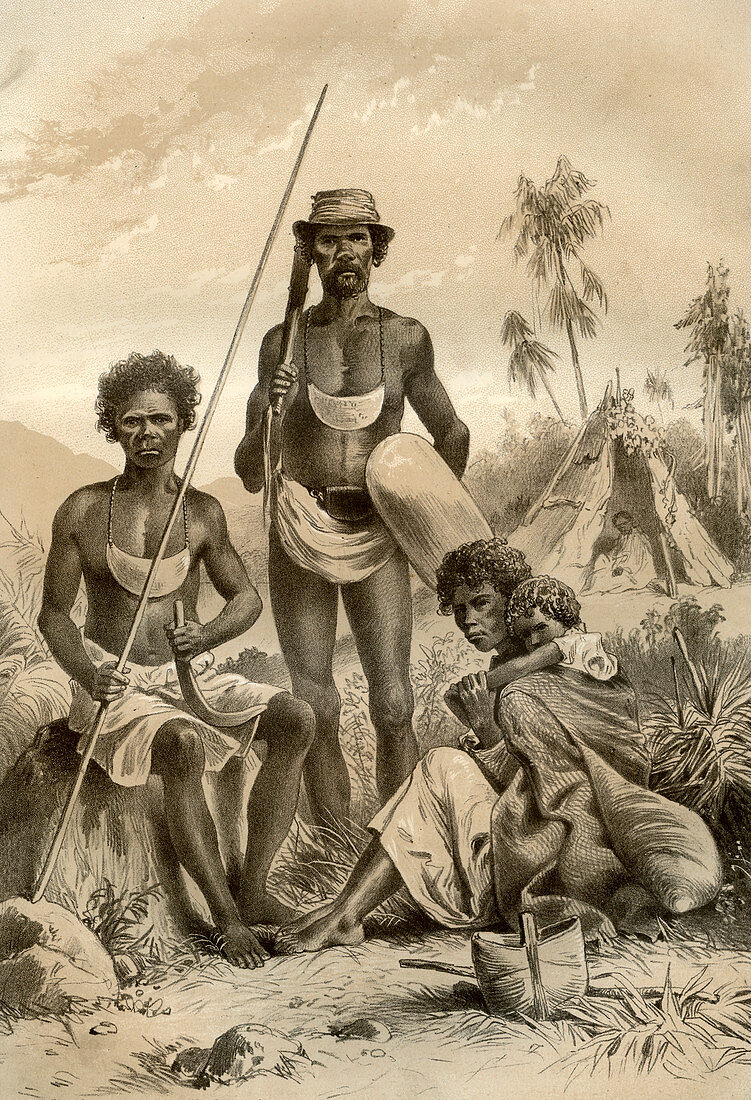 Aborigines of Australia, 1879