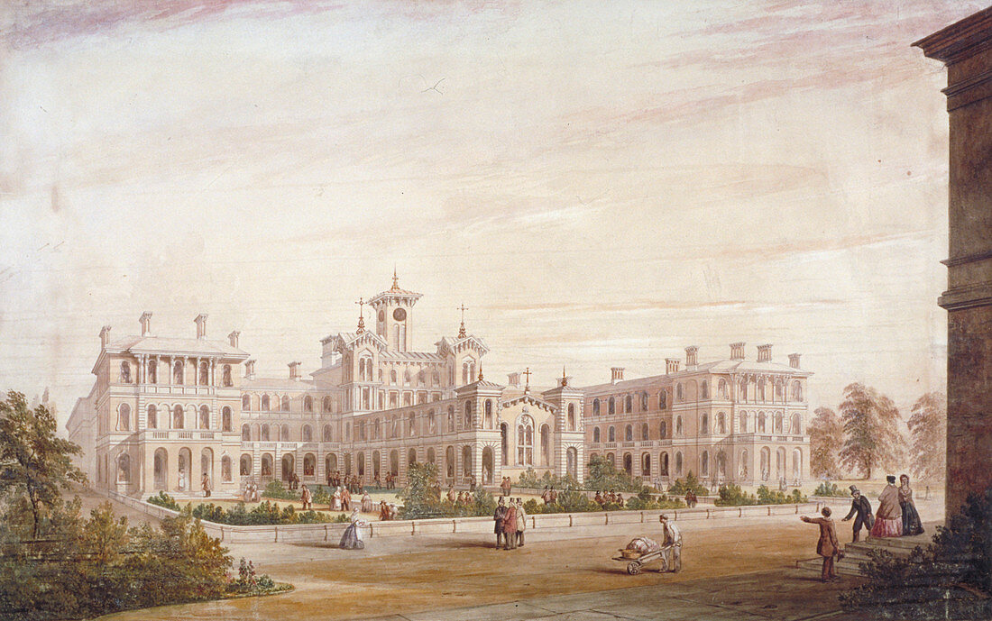 City of London Union Workhouse, Poplar, London, 1849