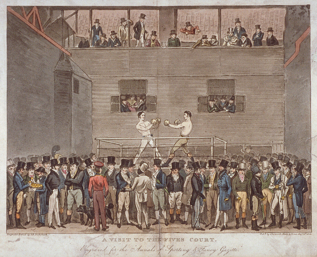 A Visit to the Fives Court, 1822