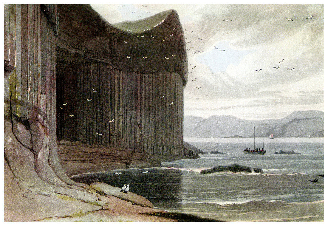 Fingal's Cave, Staffa, Outer Hebrides, Scotland, 1814