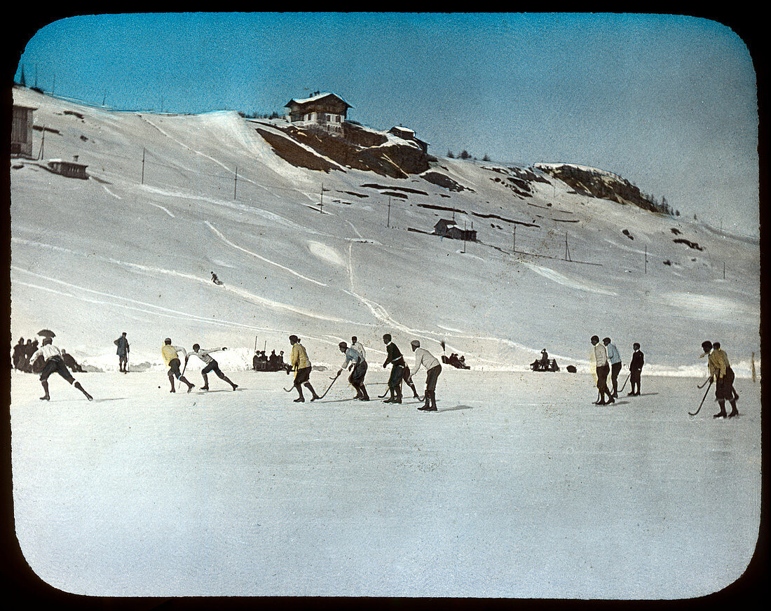 Ice hockey, St Moritz, Switzerland