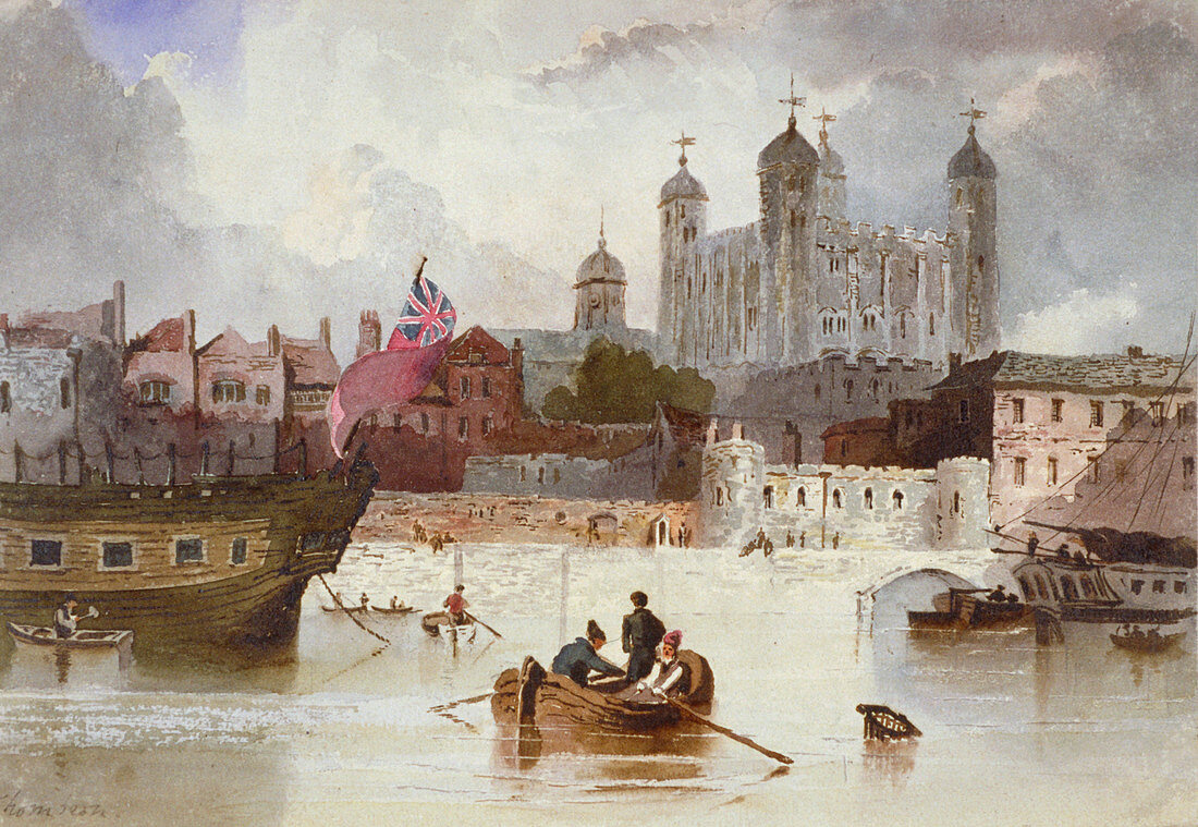 Tower of London, c1800