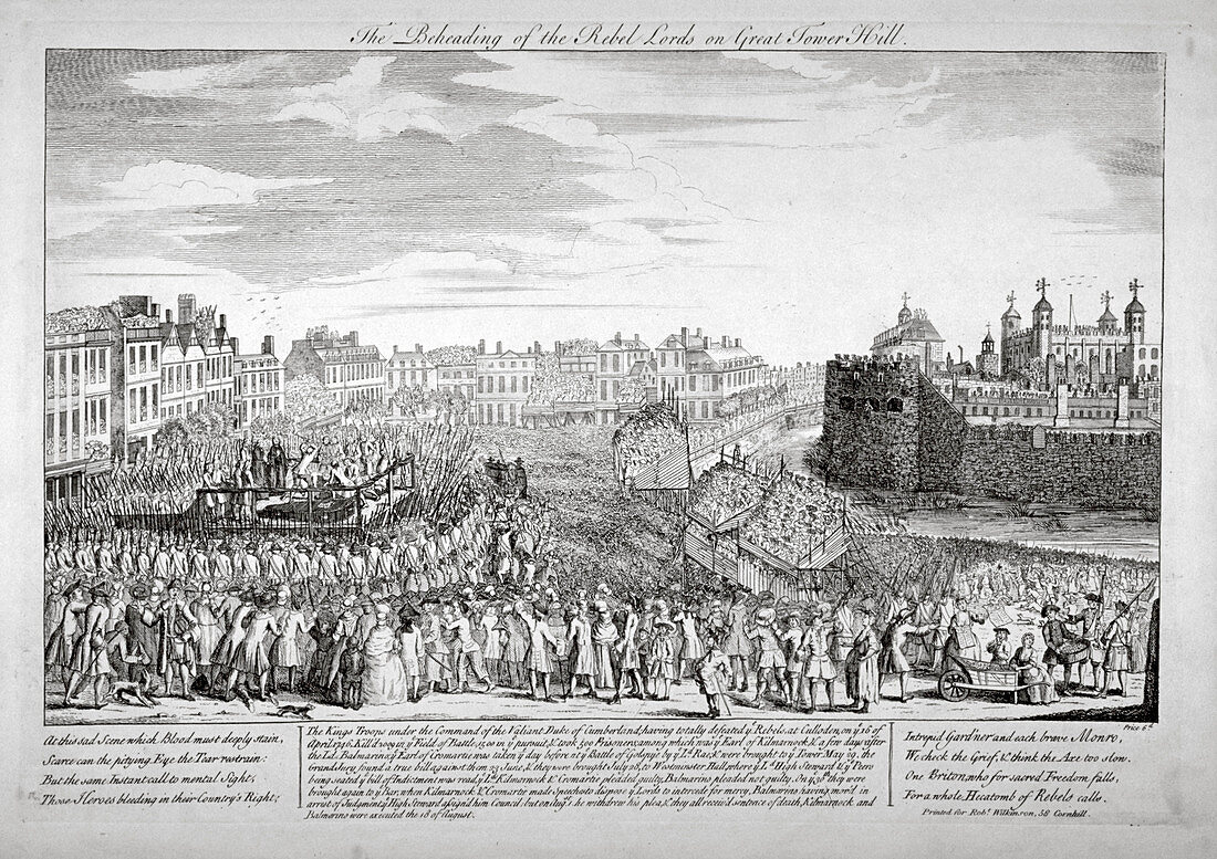 Execution on Tower Hill, London, 1746
