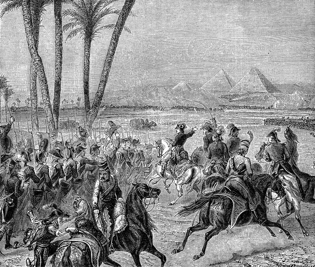Battle of the Pyramids, 21st July 1798