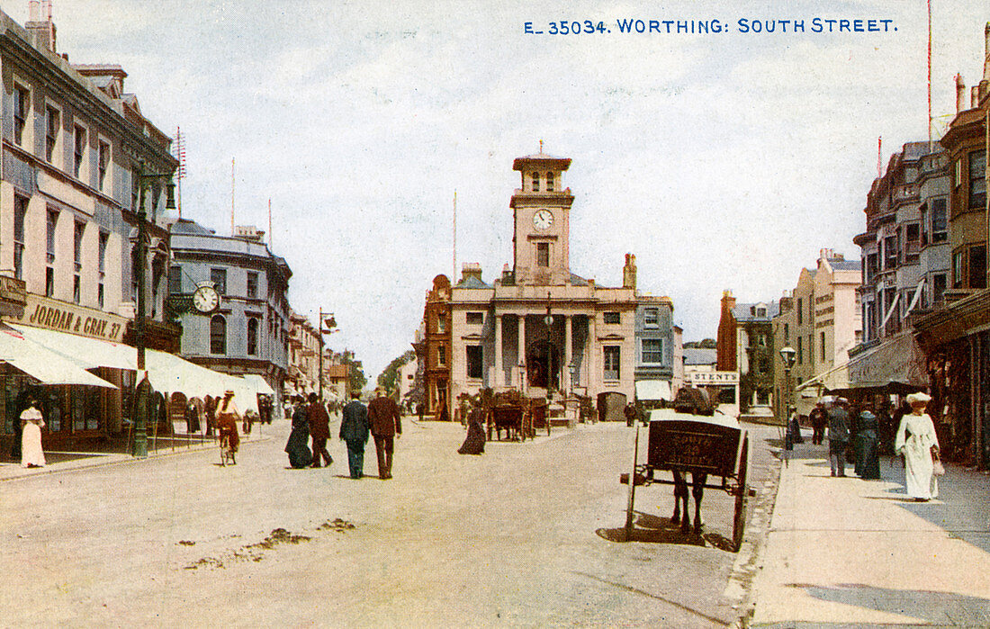 South Street, Worthing, Sussex, UK