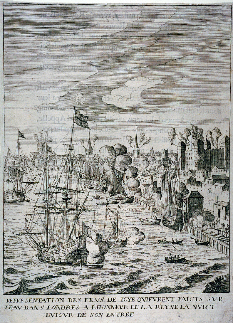 Arrival of Queen Henrietta Maria at the Tower of London