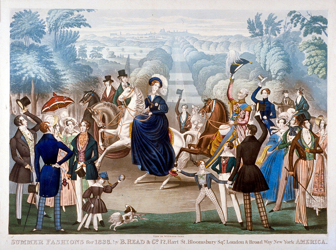 Summer Fashions for 1838, c1838