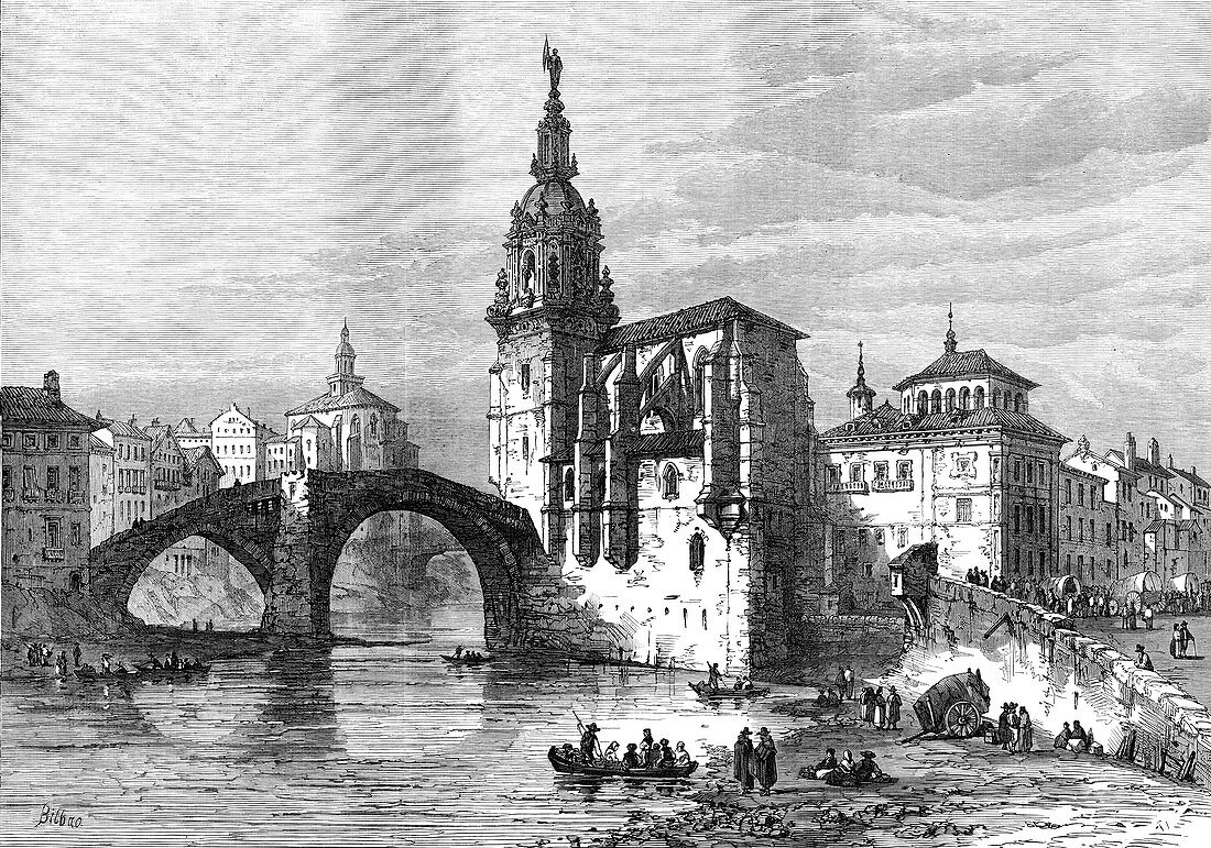 Bilbao, Spain, April 1874