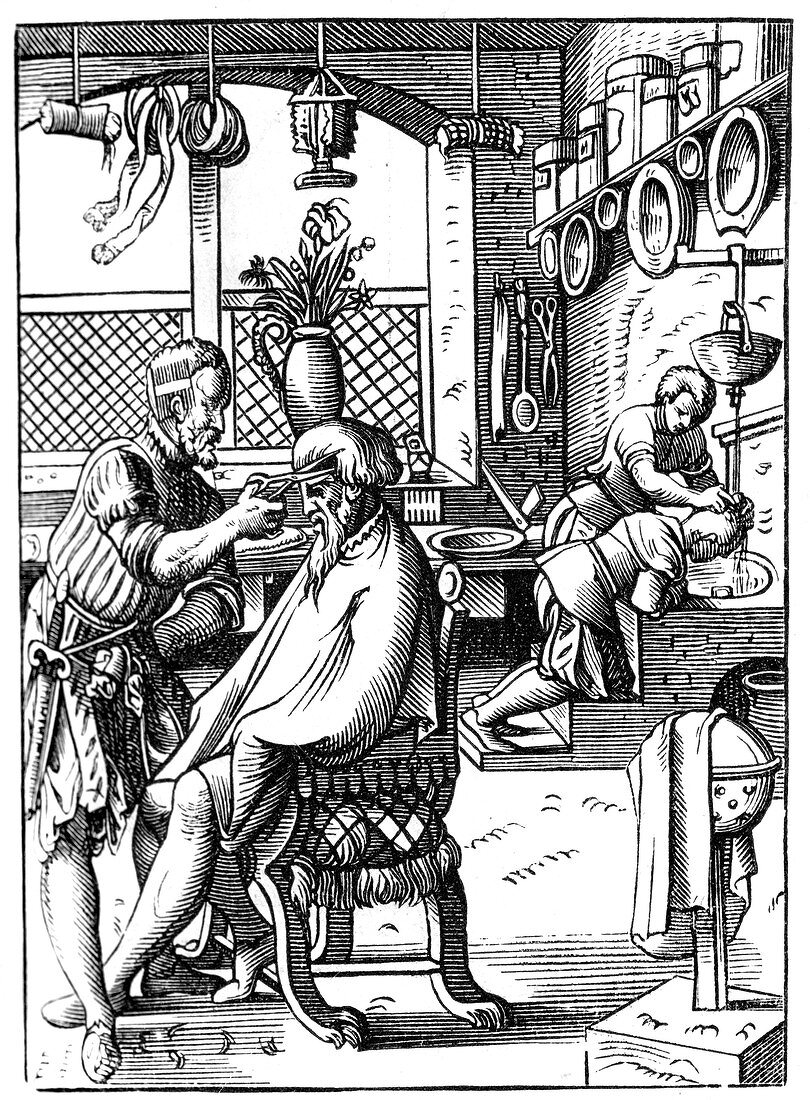 Barber, 16th century