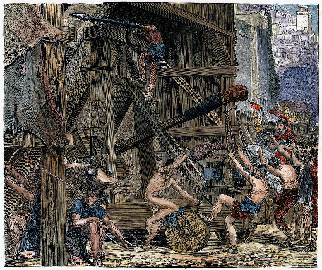 The Catapult', c1868