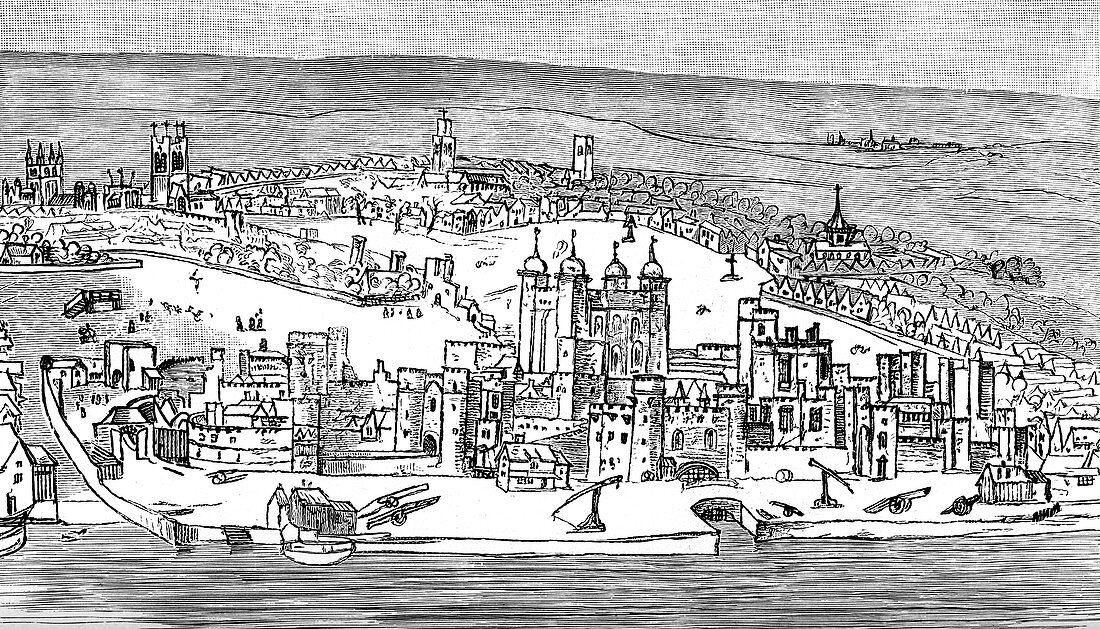 Tower of London, c1543