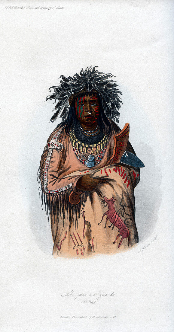 Ak-quee-we-zaints, The Boy', 1848