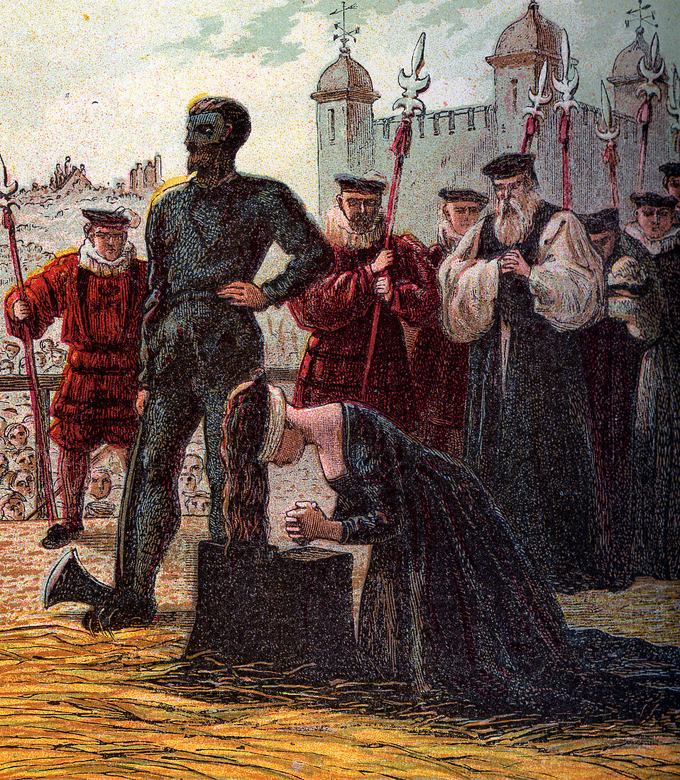 Execution of Lady Jane Grey', 1554