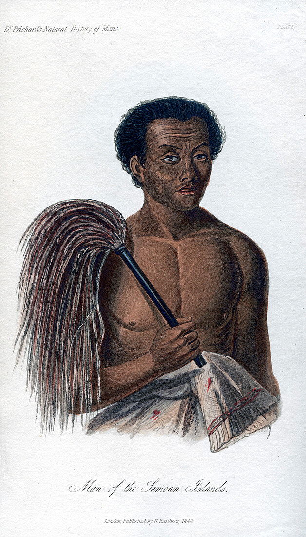 Man from the Samoan Islands', 1848