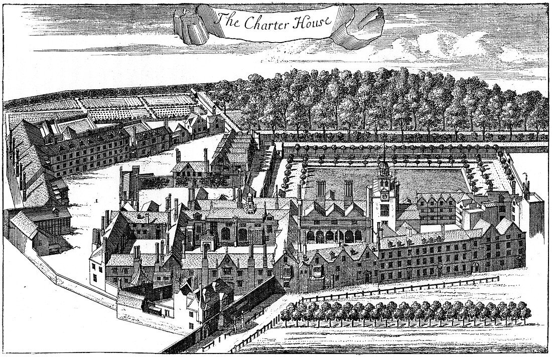 The Charter House Hospital, London, 1775