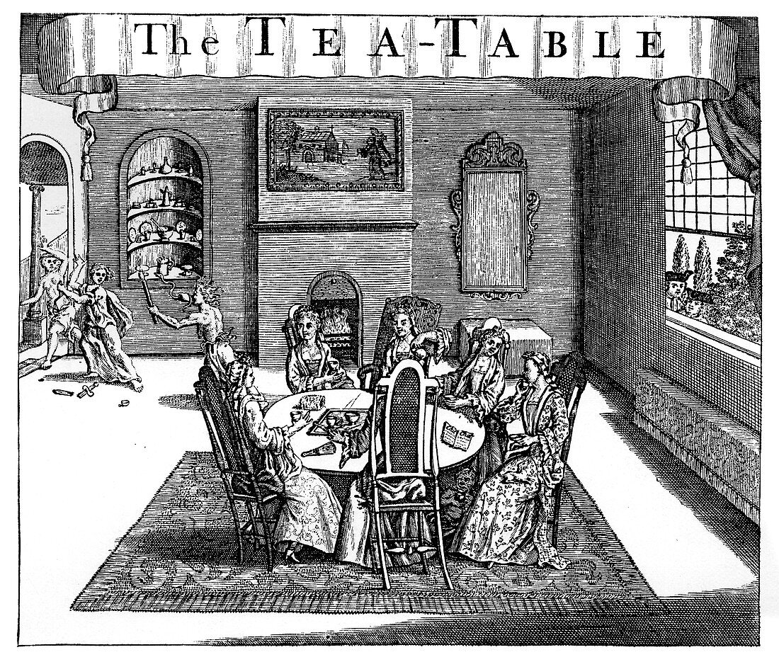 The Tea-Table', 18th century