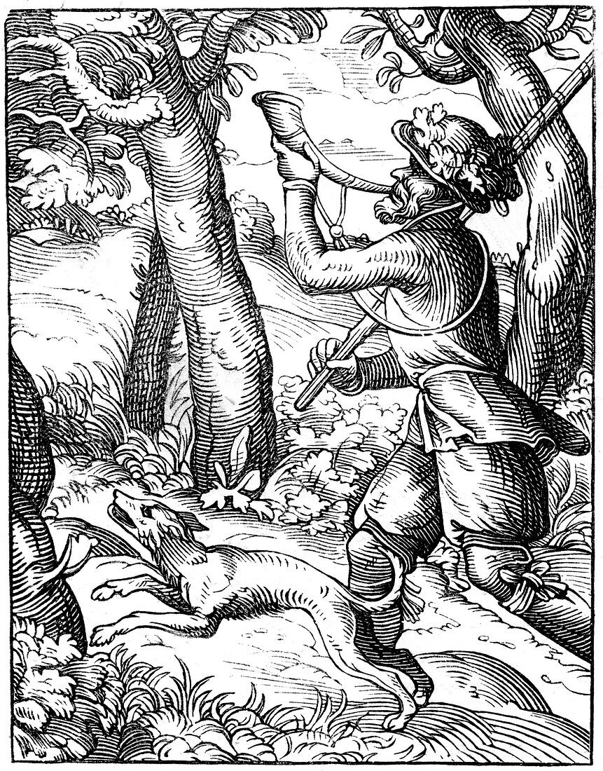 German huntsman, 16th century