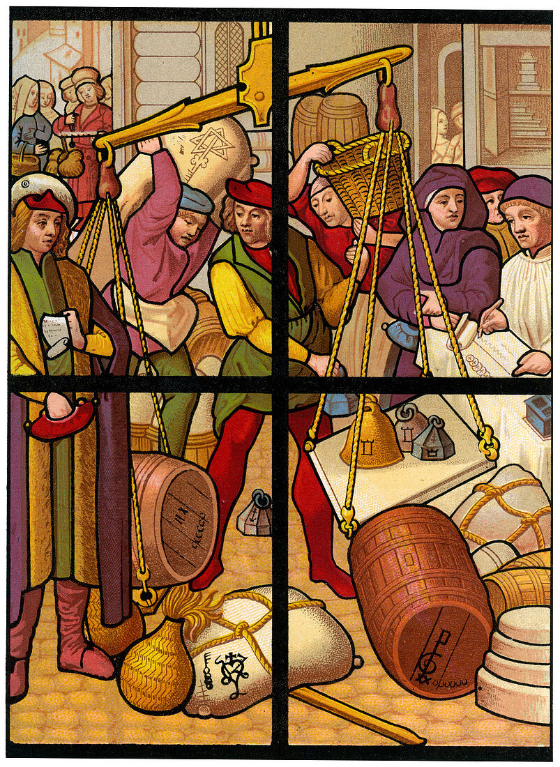 Wholesale dealers, 15th century