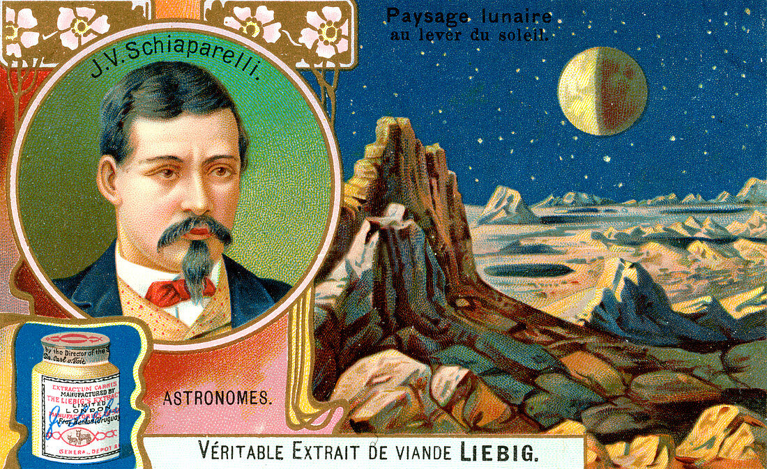 Giovanni Virginio Schiaparelli, Italian astronomer