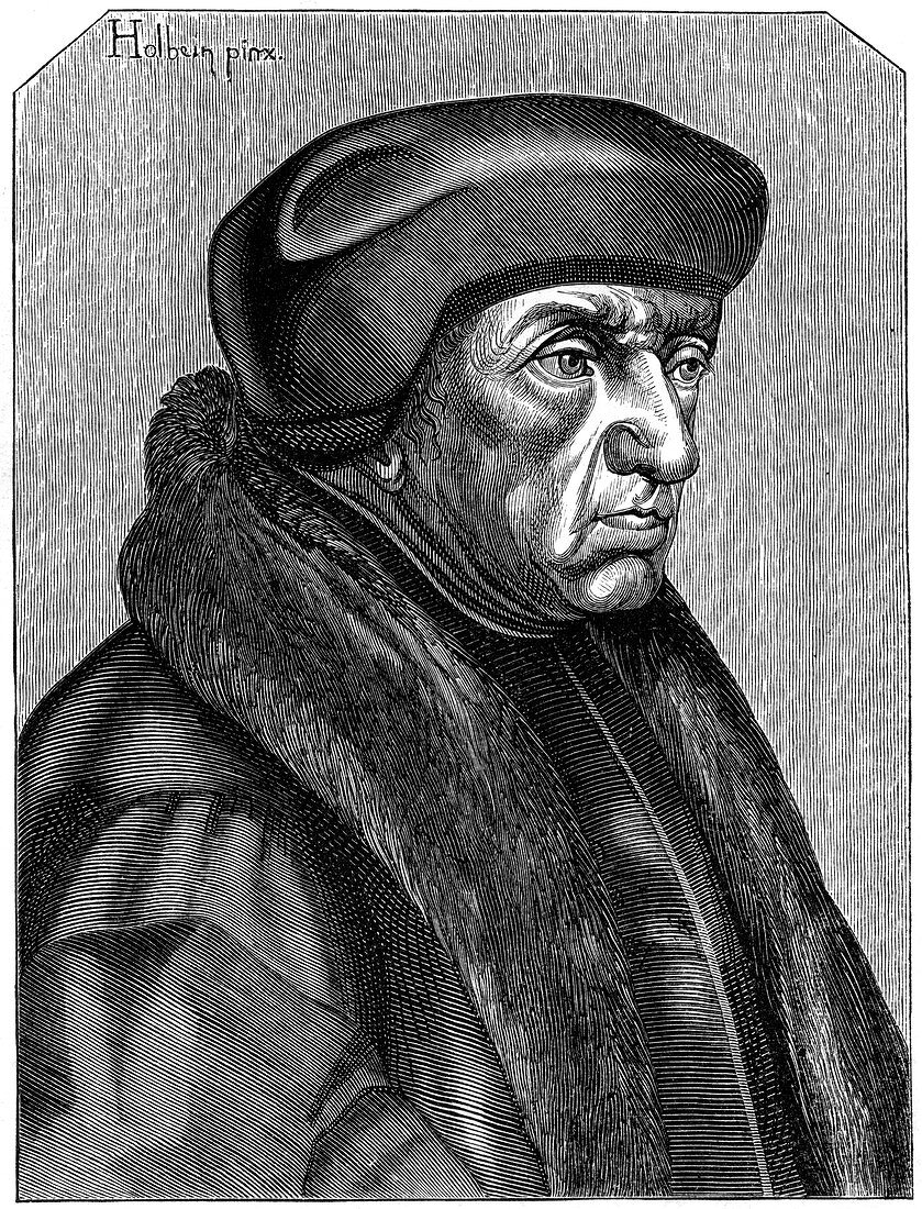 Erasmus, Dutch humanist and theologian, 16th century