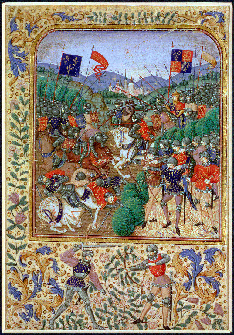 Battle of Agincourt, France, 25 October 1415