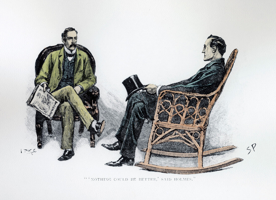 'Nothing could be Better'' said Holmes', 1893