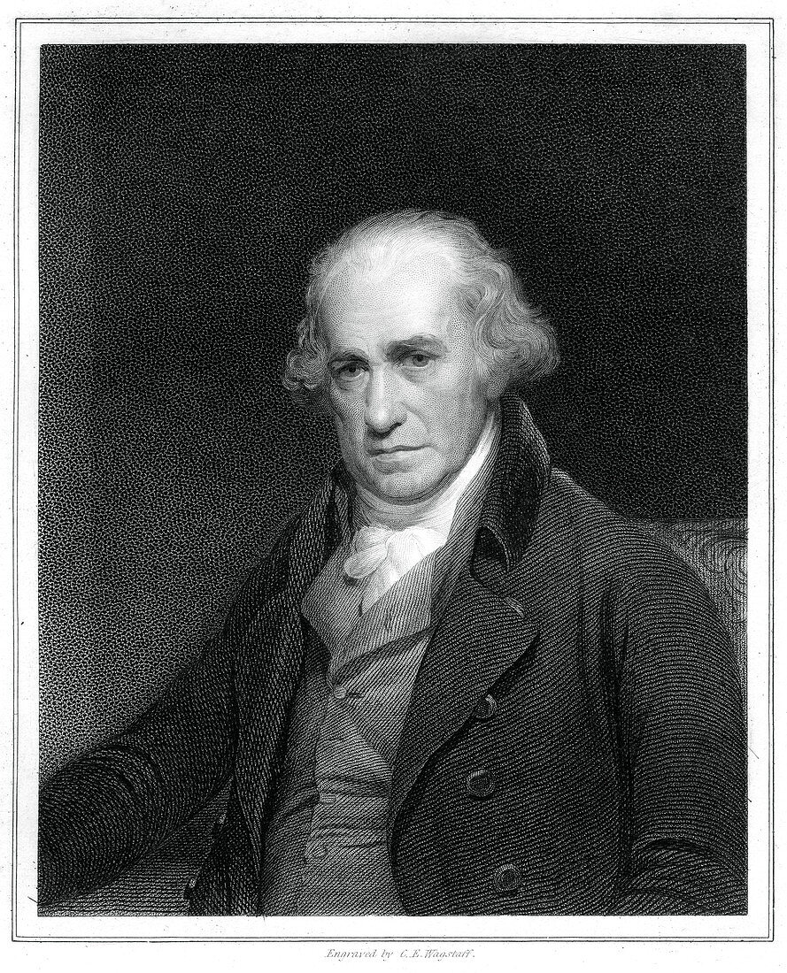 James Watt, Scottish engineer, (1833)