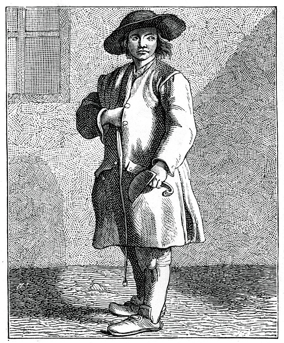 A Chimney Sweep, 1737-1742