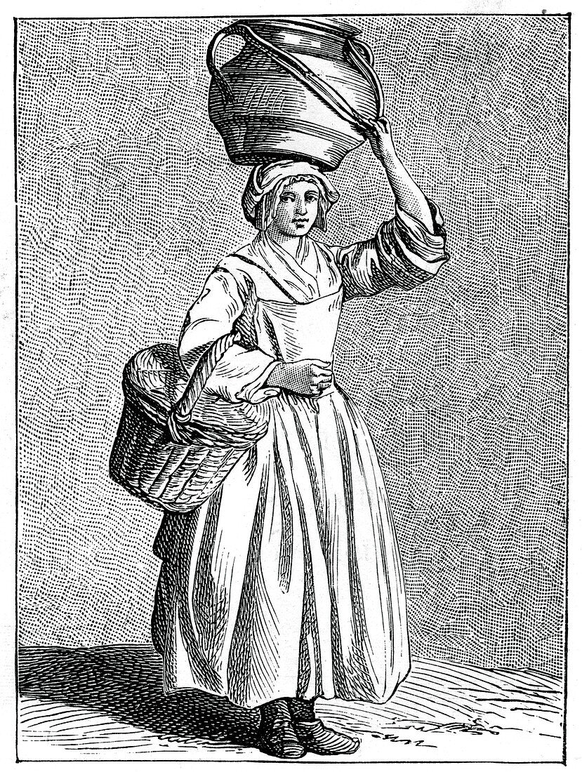 A Milkmaid, 1737-1742