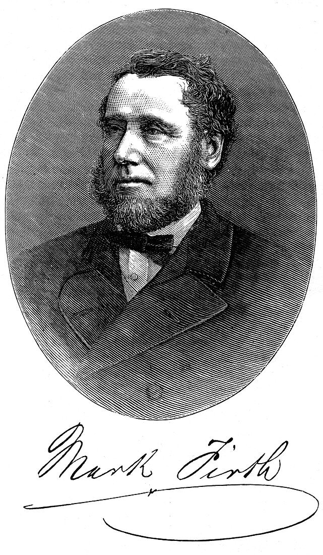 Mark Firth, British industrialist and philanthropist, c1880
